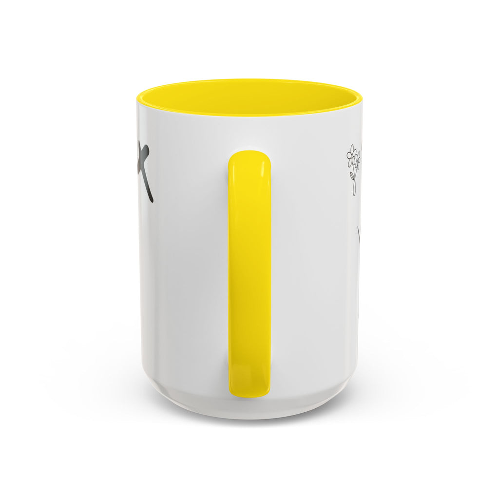 Christian Prayer Warrior Mug — "Guerrera de Oración y Hermana en Cristo" Accent Coffee Cup (11/15oz)