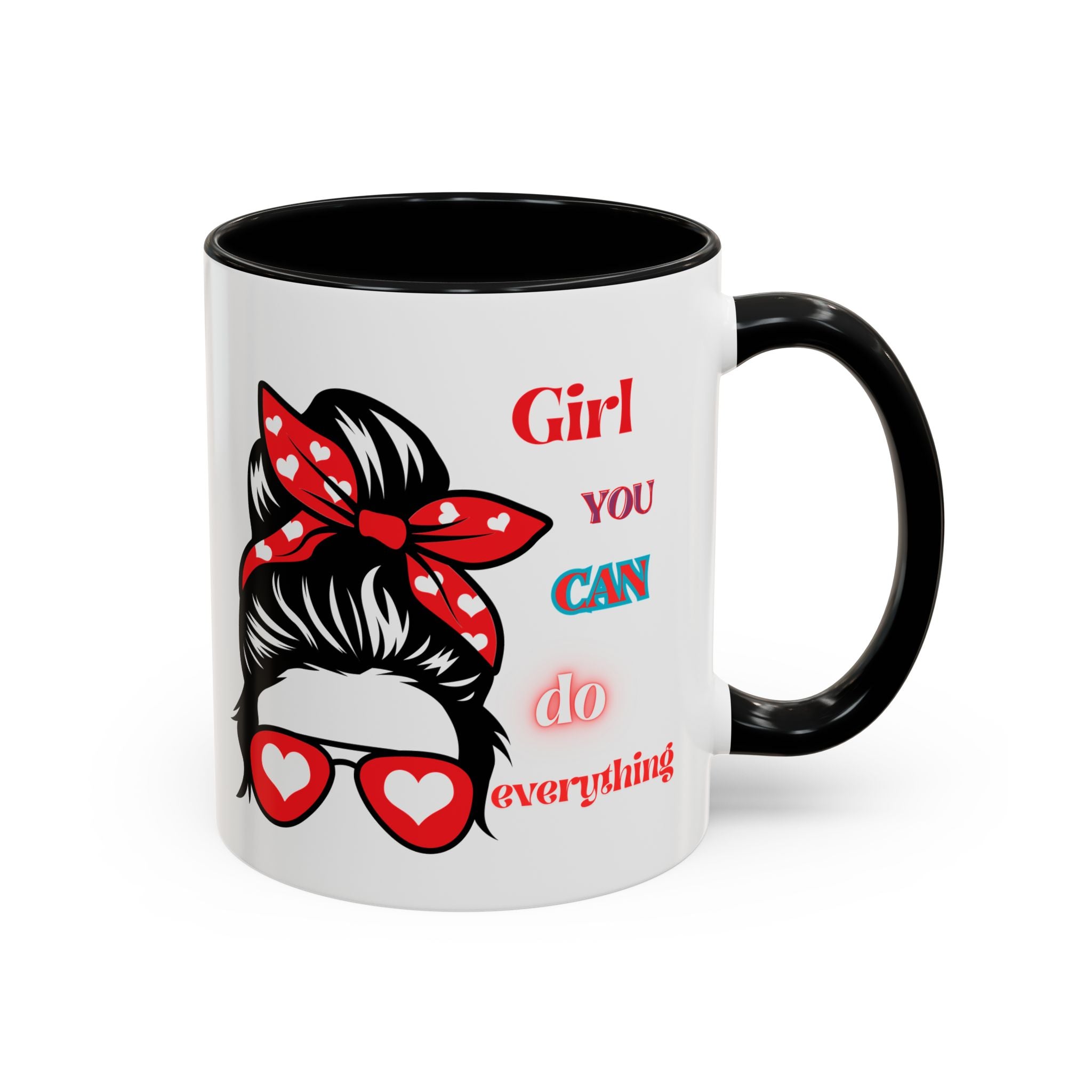 Empowering Vintage Coffee Mug, Inspirational Mug for Women, Gift for Her, Motivational Drinkware, 11oz and 15oz
