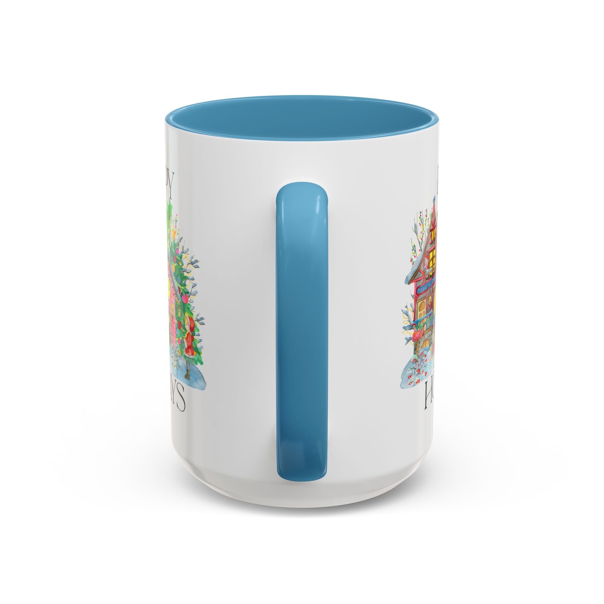 Festive Holiday Coffee Mug - Perfect Gift for Christmas, Winter Decor, Cozy Home Vibe, Holiday Gatherings, Cheerful Sips