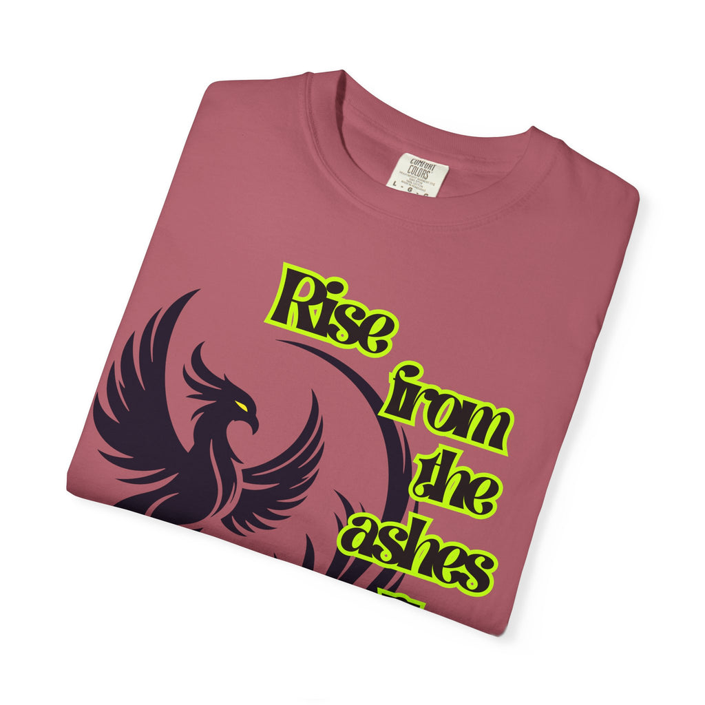 Phoenix Graphic Unisex T-shirt - Empowering 'Rise from the ashes like the phoenix' Design, Casual Wear, Gift for Resilience, [...]