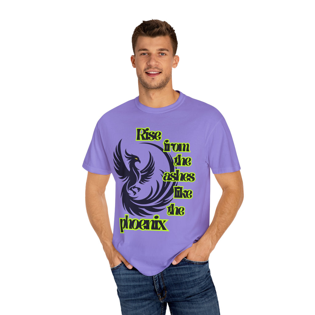 Phoenix Graphic Unisex T-shirt - Empowering 'Rise from the ashes like the phoenix' Design, Casual Wear, Gift for Resilience, [...]