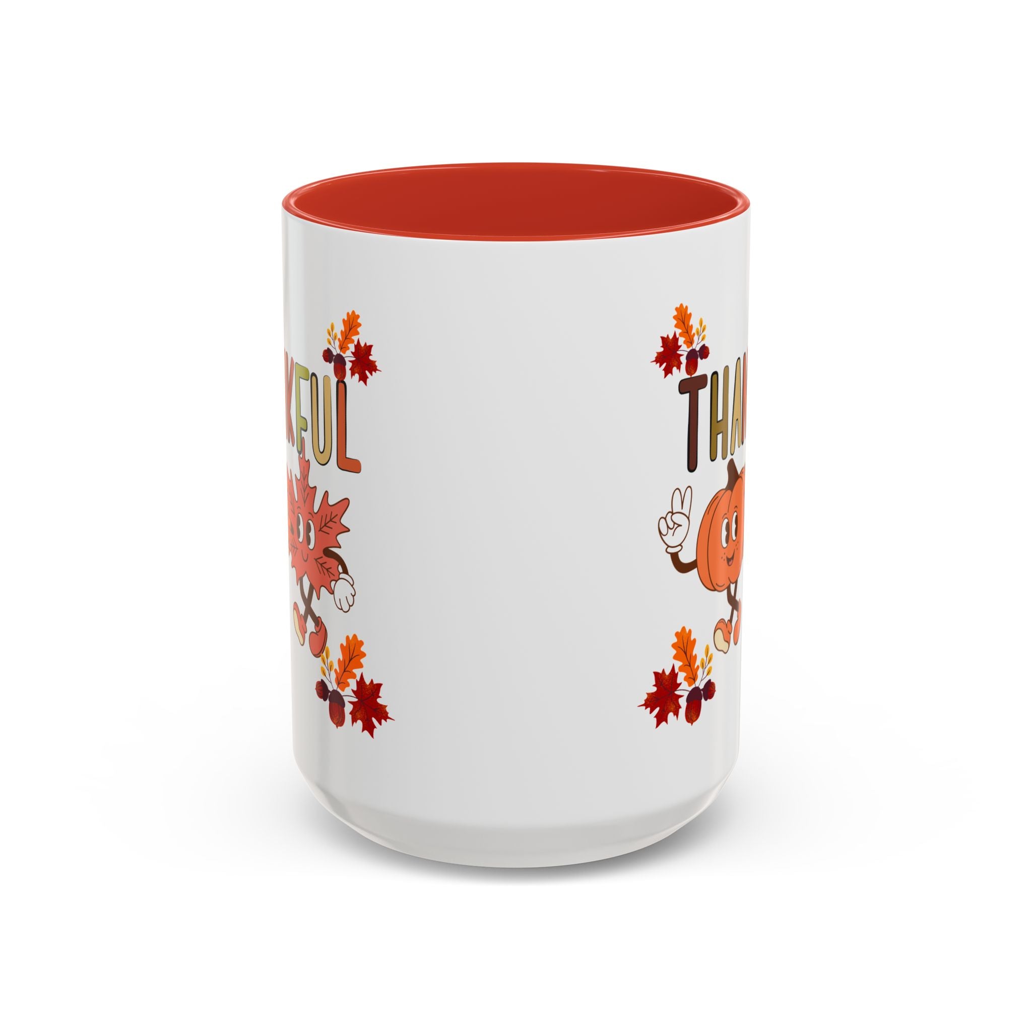 Gratitude Coffee Mug, Thankful Autumn Ceramic Cup, Thanksgiving Gift, Seasonal Drinkware, Fall Decor