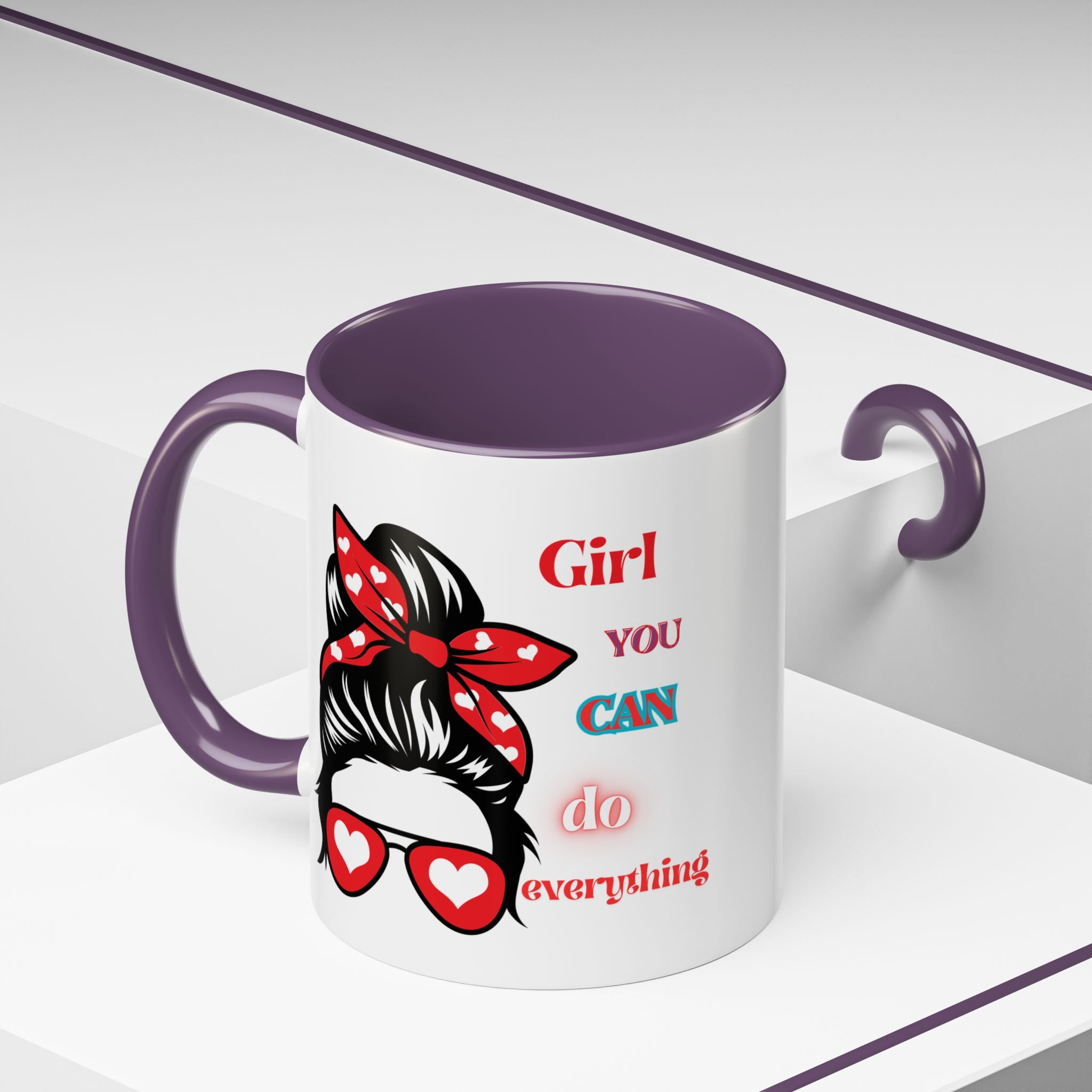 Empowering Vintage Coffee Mug, Inspirational Mug for Women, Gift for Her, Motivational Drinkware, 11oz and 15oz