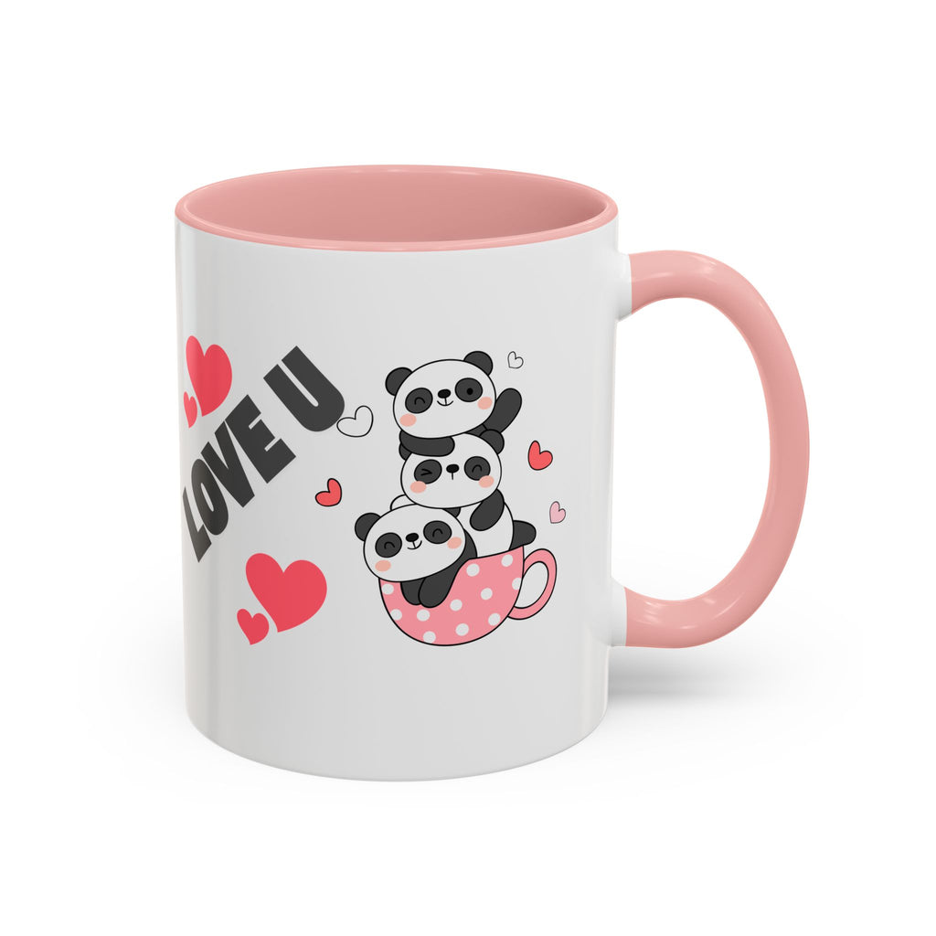 Adorable Panda Love Coffee Mug - Perfect Gift for Couples, Birthdays, Valentine's Day, Cute Kitchen Decor