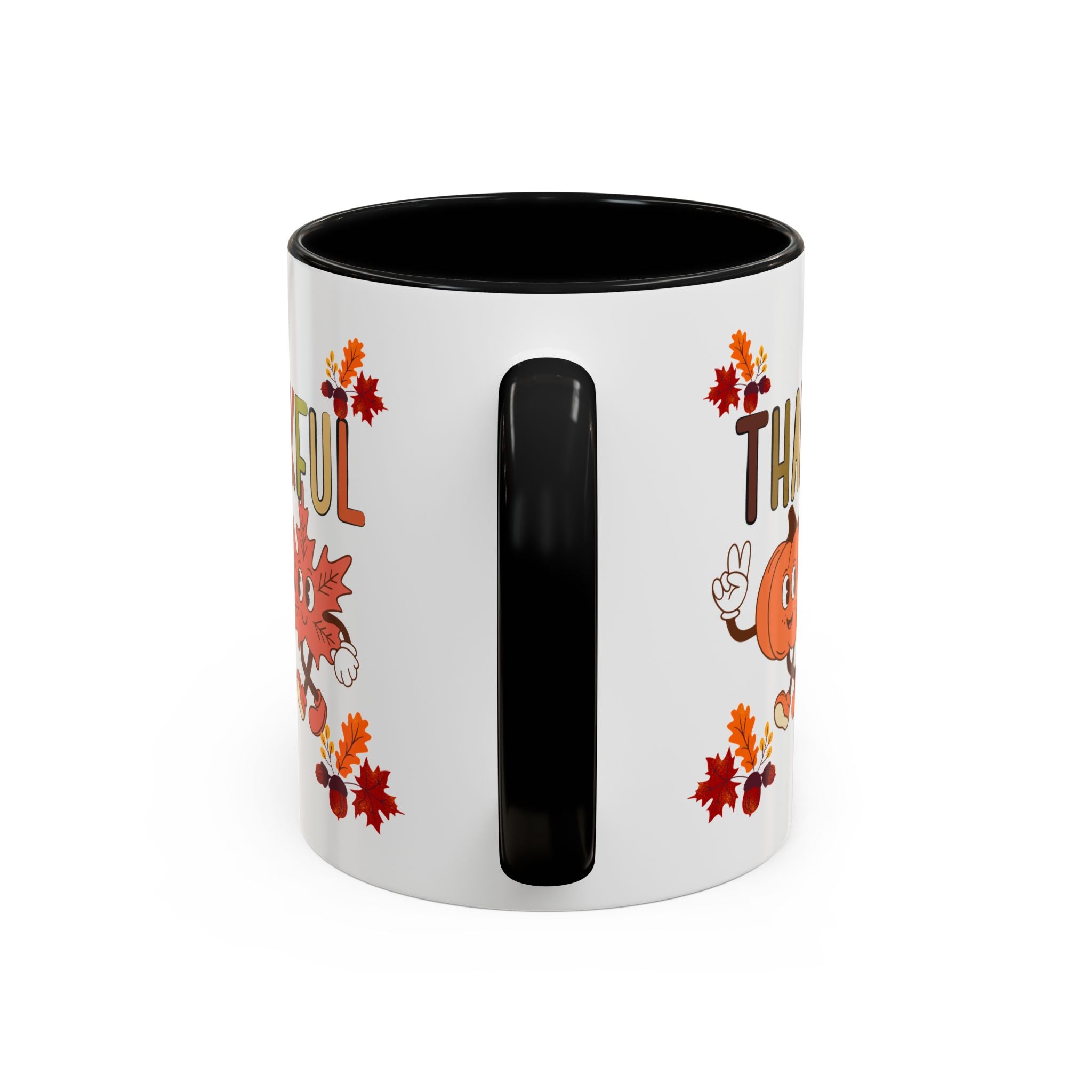 Gratitude Coffee Mug, Thankful Autumn Ceramic Cup, Thanksgiving Gift, Seasonal Drinkware, Fall Decor