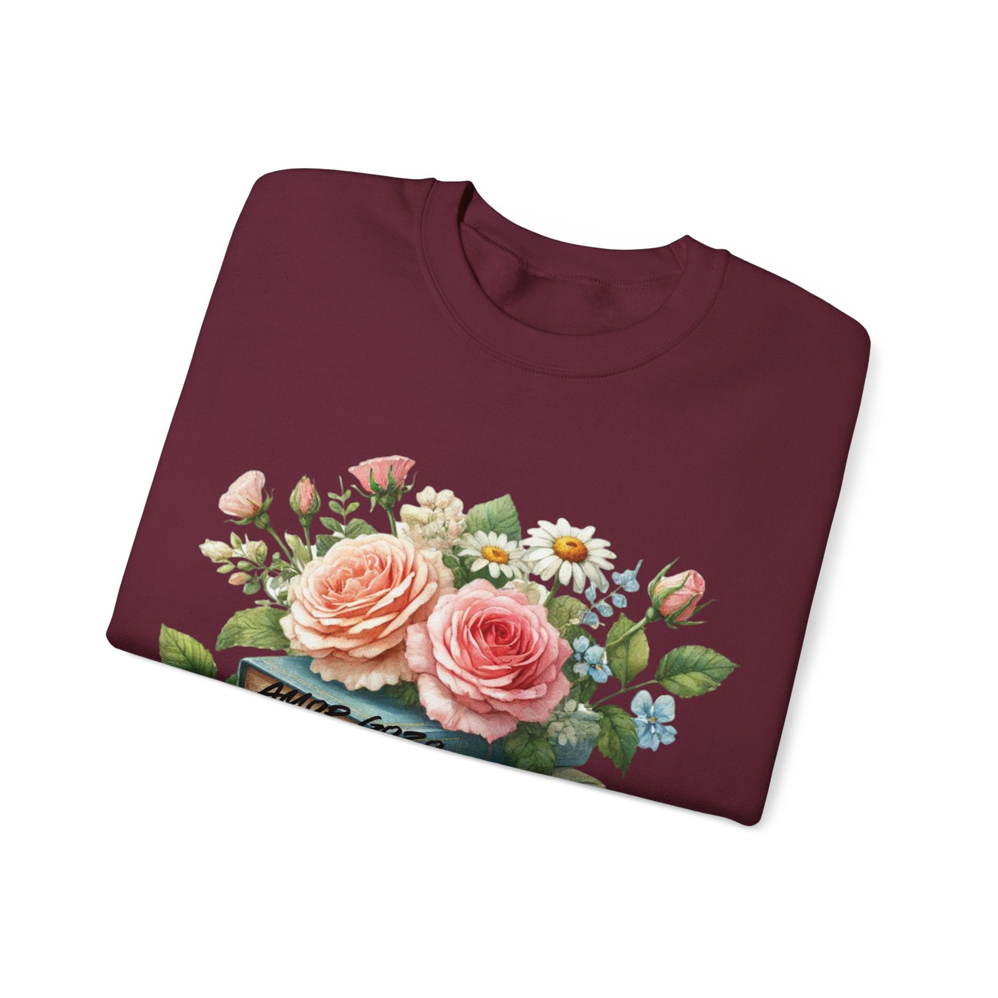 Floral Book Lover Sweatshirt | Cozy Reading Gift for Bookworms, Vintage Floral Crewneck, Bookish Apparel, Perfect for Book Lovers, [...]