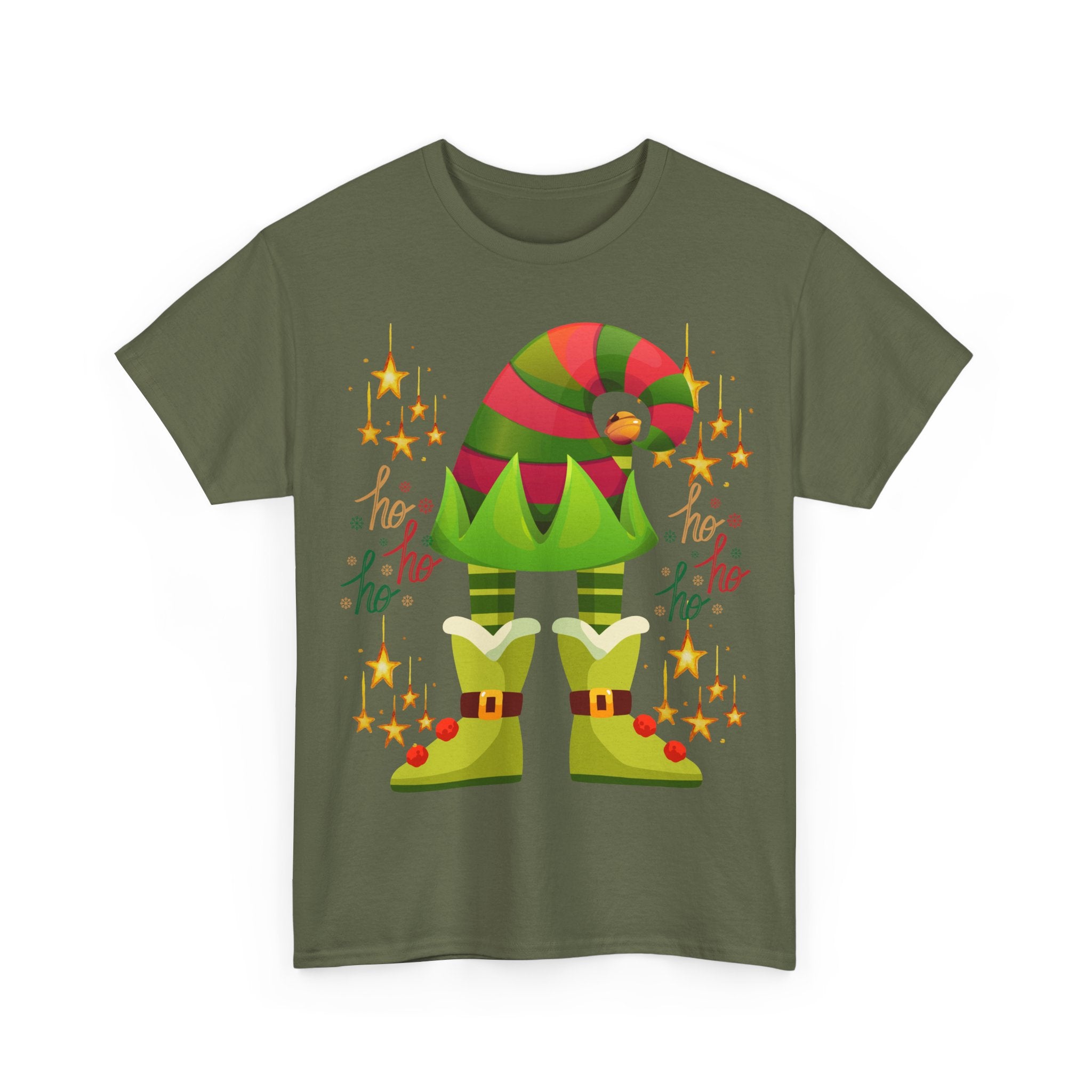 Elf Legs T-Shirt — Cute Christmas 'Ho Ho Ho' Holiday Tee