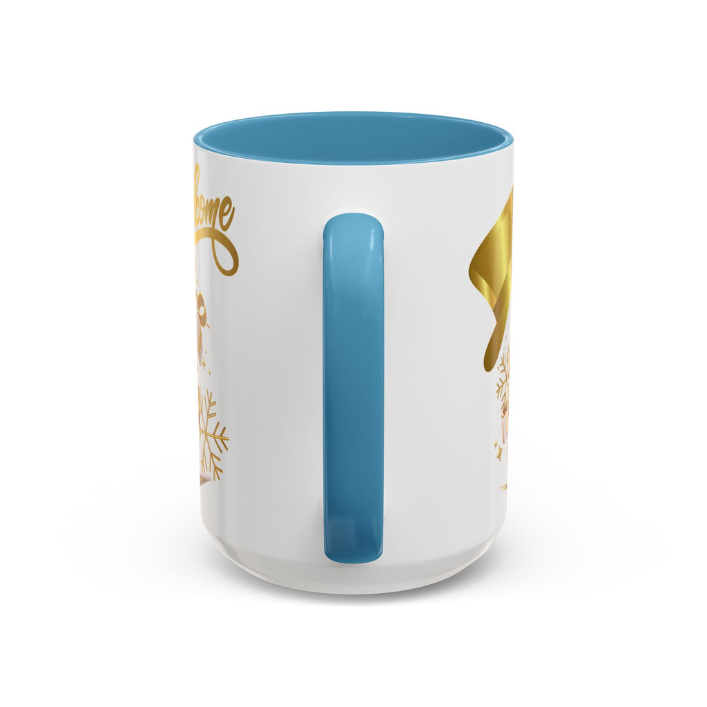 2026 New Year Coffee Mug — "Welcome 2026" Gold Celebration Accent Mug