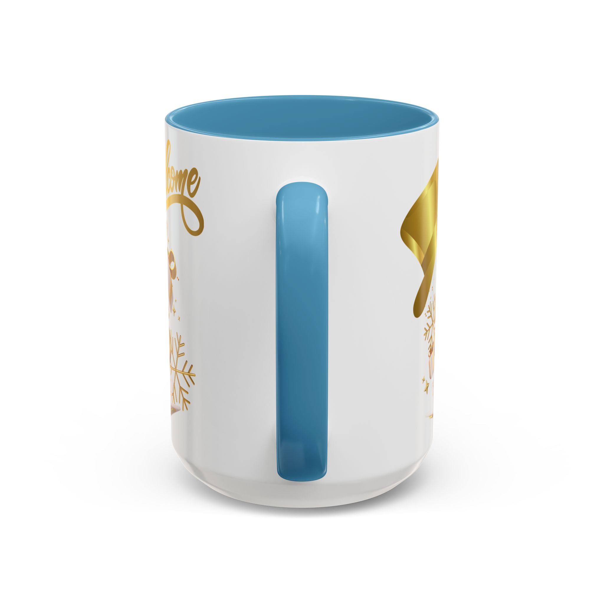 2026 New Year Coffee Mug — "Welcome 2026" Gold Celebration Accent Mug
