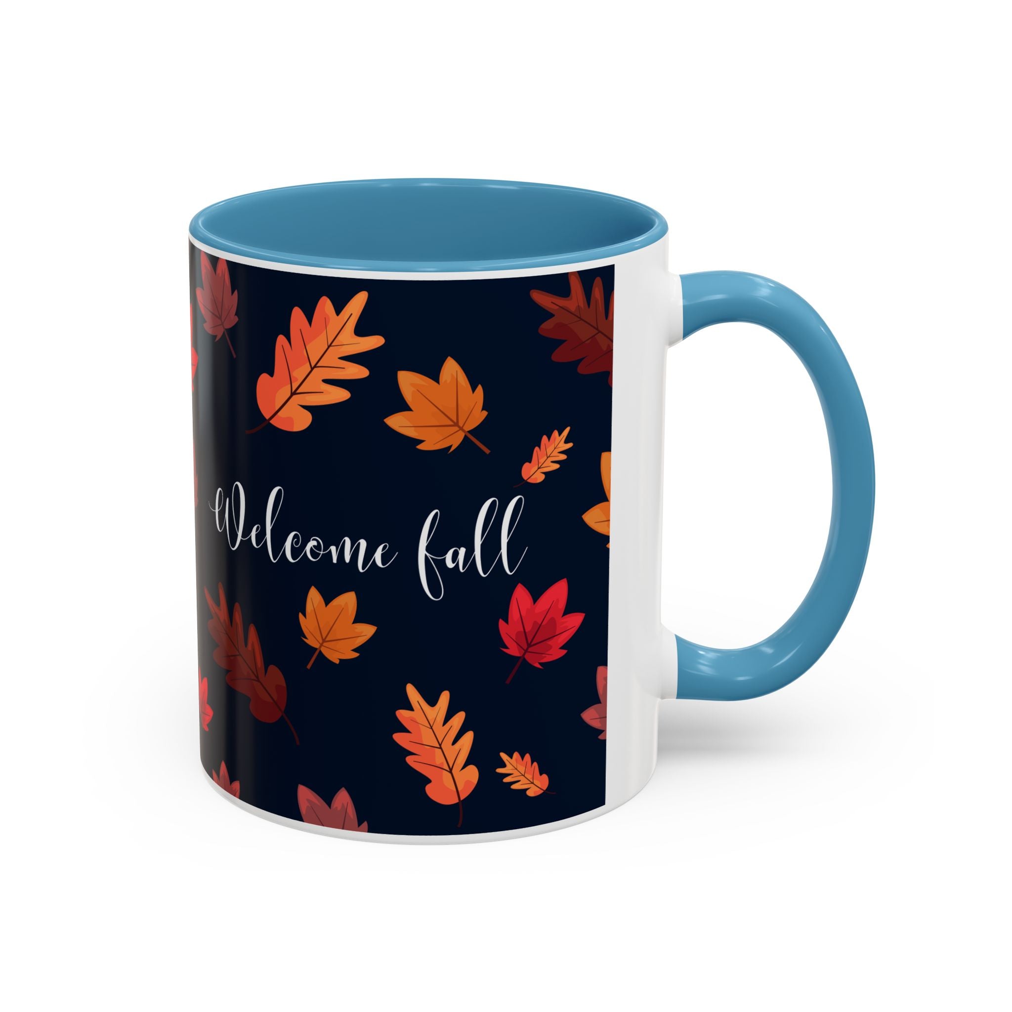 Welcome Fall Coffee Mug - Autumn Vibes, Seasonal Gift, Fall Decor, Hot Beverage Cup, Cozy Kitchenware
