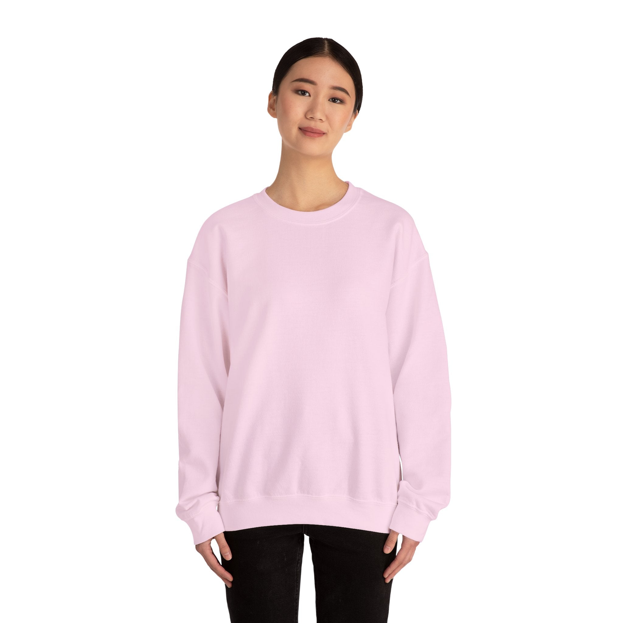 Sweatshirt — Red Rose Crest Back Graphic Crewneck