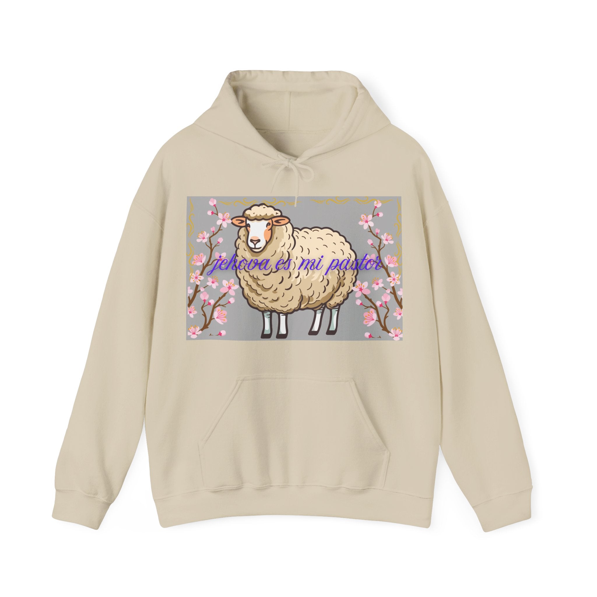 Whimsical Sheep Hoodie - Cozy Unisex Sweatshirt, Cute Gift for Animal Lovers, Spring Fashion, Perfect for Easter, Casual Wear