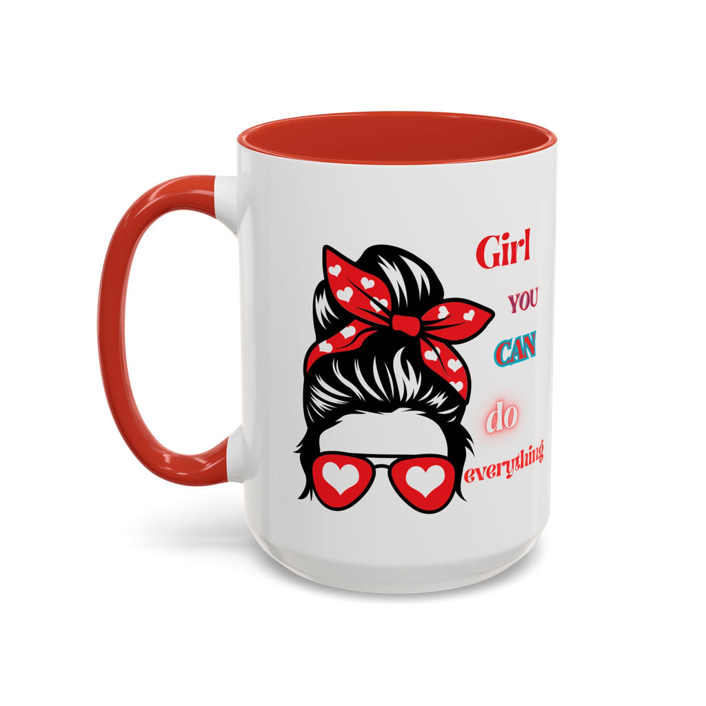 Empowering Vintage Coffee Mug, Inspirational Mug for Women, Gift for Her, Motivational Drinkware, 11oz and 15oz