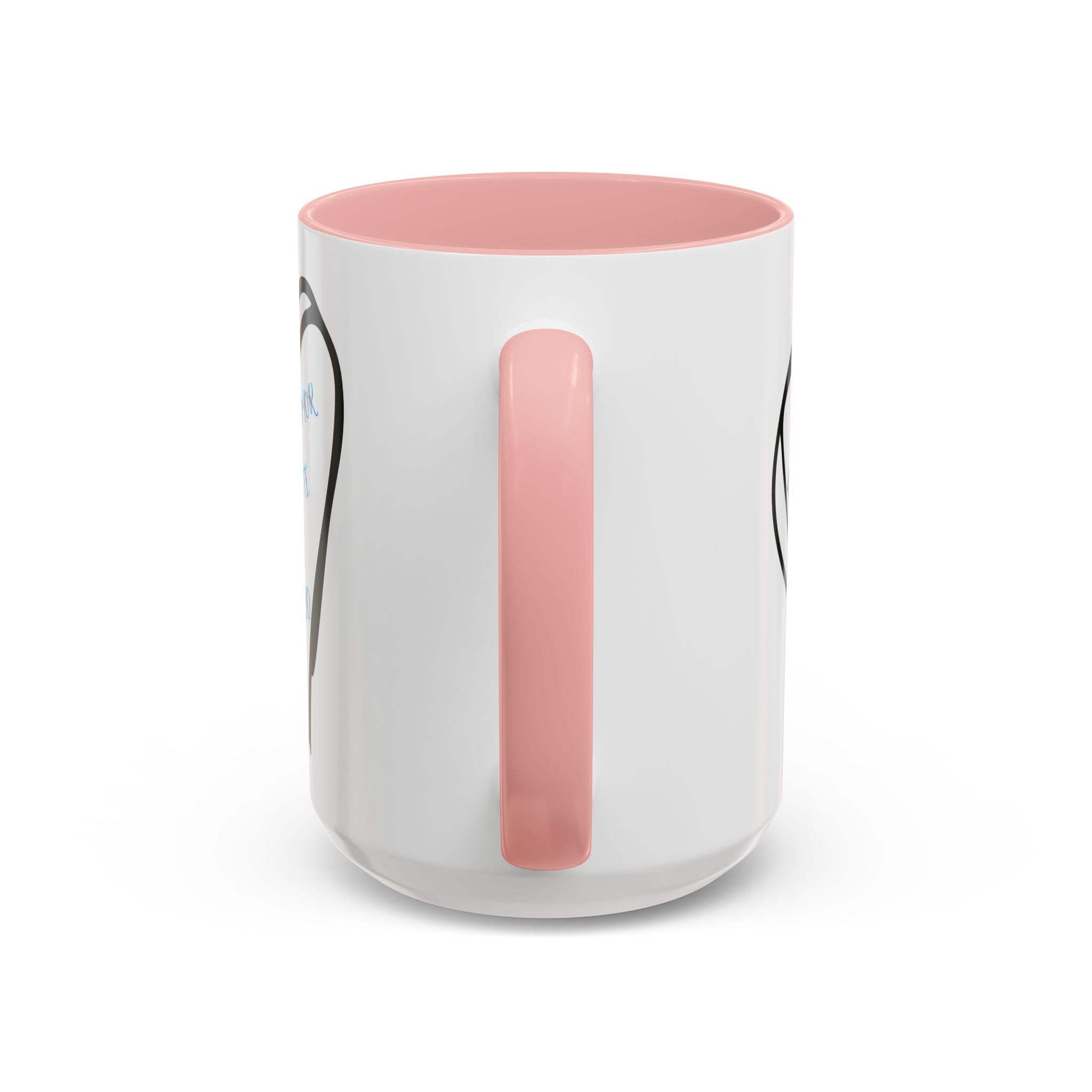 Coffee Mug - Hand-Drawn Heart with Spanish 'Por Amor Te He Amado' Accent