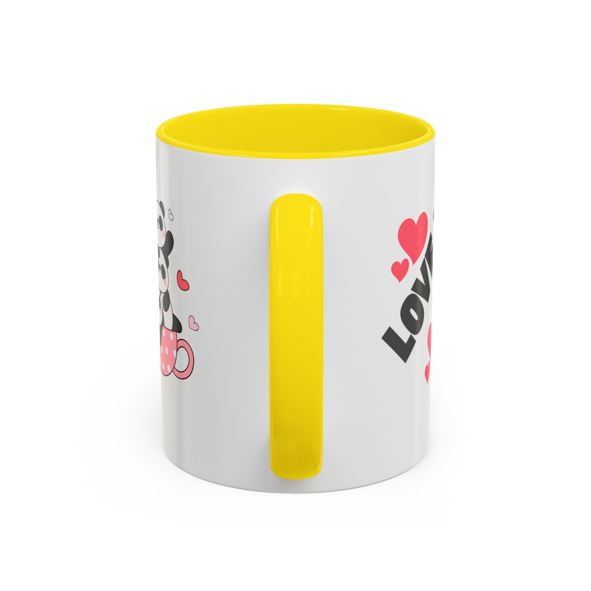 Adorable Panda Love Coffee Mug - Perfect Gift for Couples, Birthdays, Valentine's Day, Cute Kitchen Decor