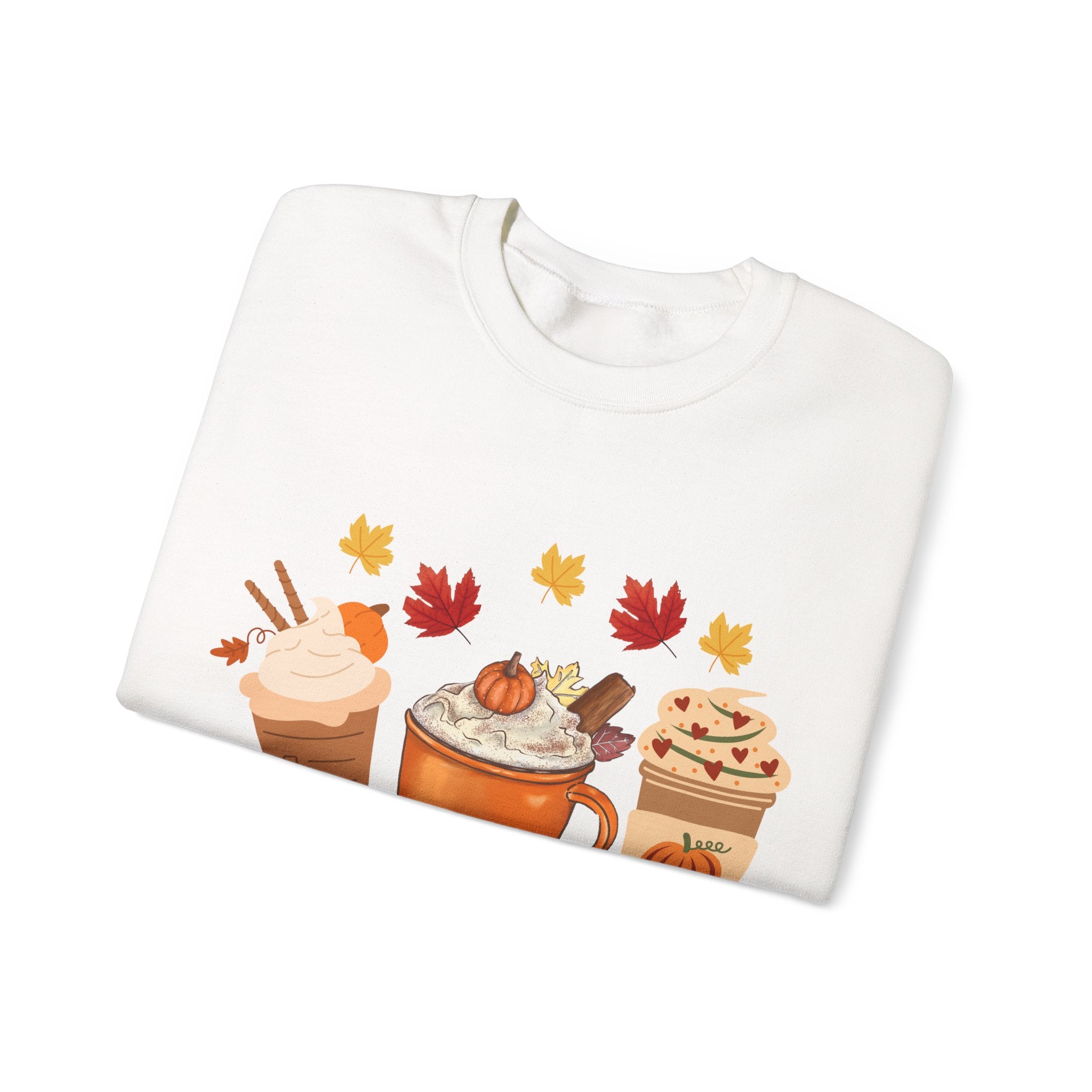 Autumn Vibes Sweatshirt, Cozy Crewneck for Fall, Pumpkin Spice Sweatshirt, Cute Gift for Thanksgiving, Warm Fashion Statement