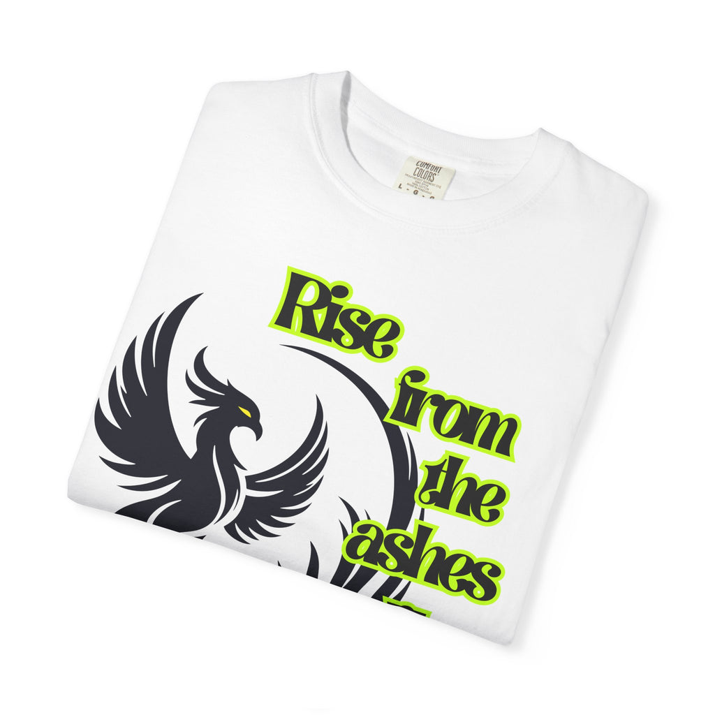 Phoenix Graphic Unisex T-shirt - Empowering 'Rise from the ashes like the phoenix' Design, Casual Wear, Gift for Resilience, [...]