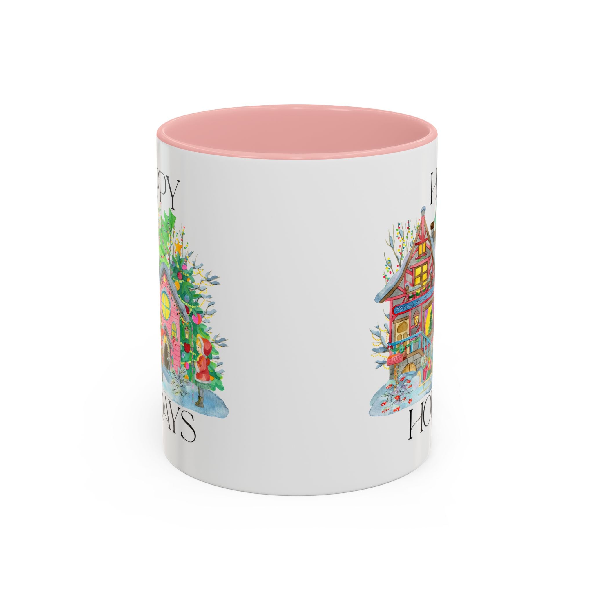 Festive Holiday Coffee Mug - Perfect Gift for Christmas, Winter Decor, Cozy Home Vibe, Holiday Gatherings, Cheerful Sips