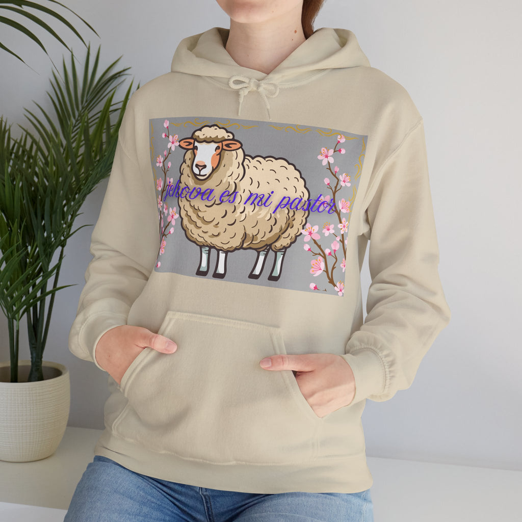 Whimsical Sheep Hoodie - Cozy Unisex Sweatshirt, Cute Gift for Animal Lovers, Spring Fashion, Perfect for Easter, Casual Wear