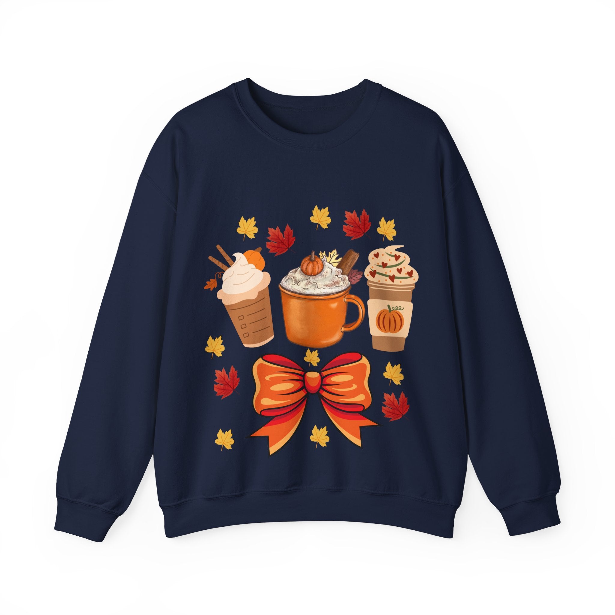 Autumn Vibes Sweatshirt, Cozy Crewneck for Fall, Pumpkin Spice Sweatshirt, Cute Gift for Thanksgiving, Warm Fashion Statement