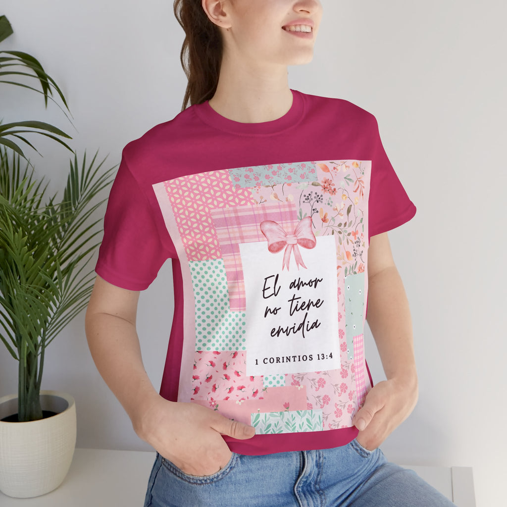 Floral Inspirational Tee – Love Has No Limits, Unisex Jersey Shirt, Motivational T-Shirt, Gifts for Her, Positive Affirmation Top