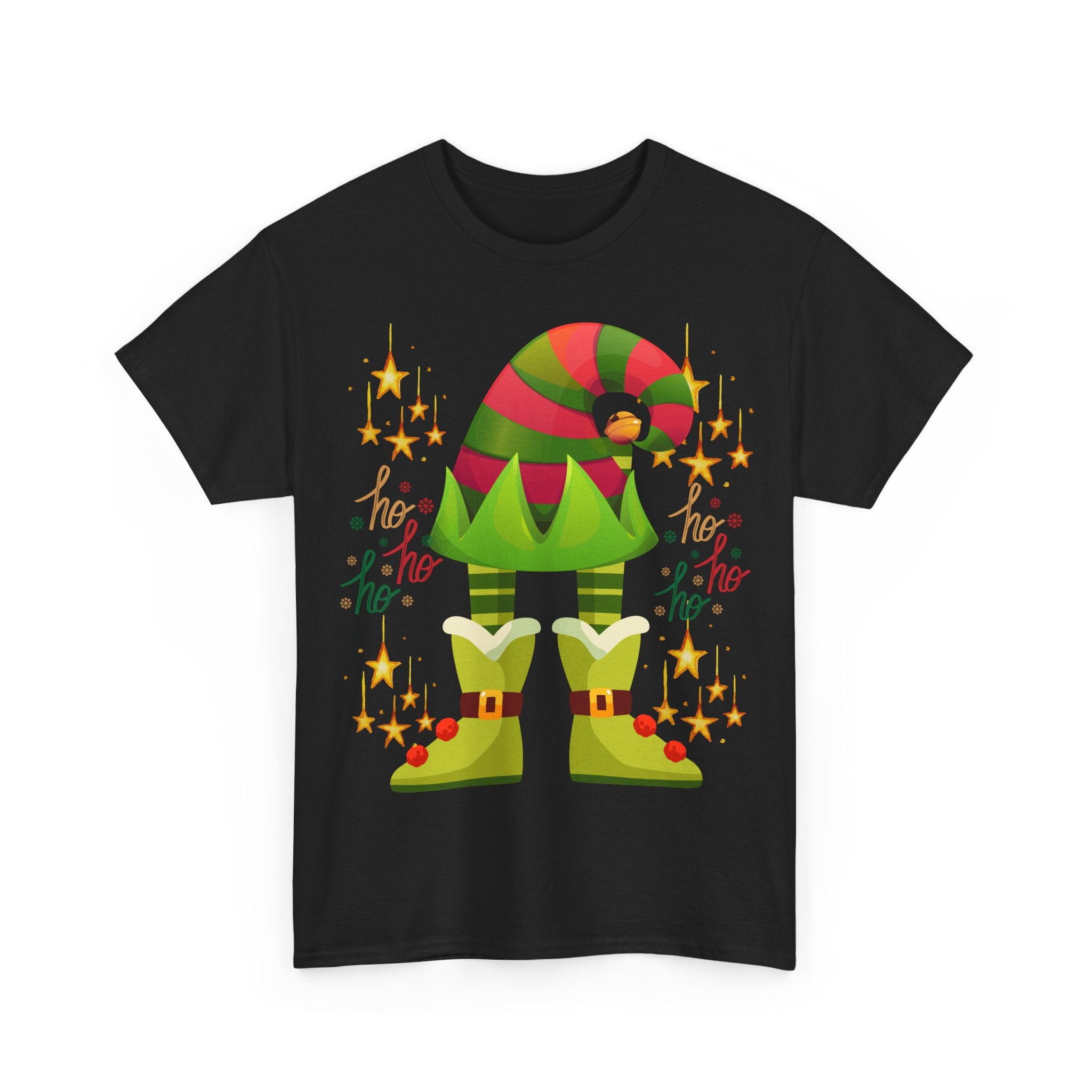 Elf Legs T-Shirt — Cute Christmas 'Ho Ho Ho' Holiday Tee