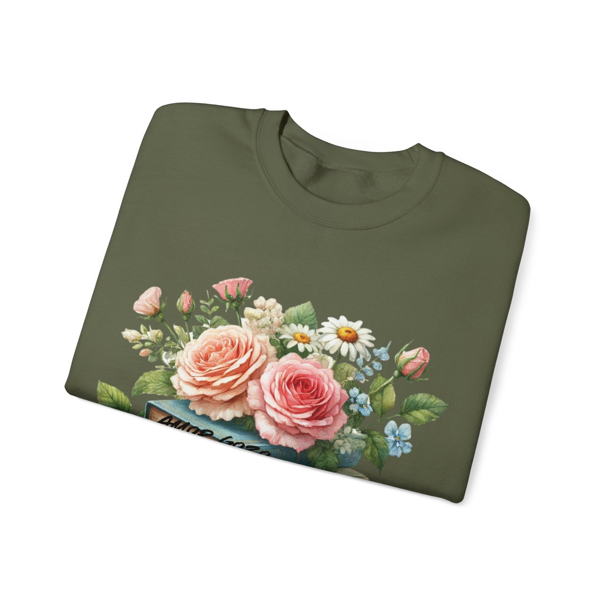 Floral Book Lover Sweatshirt | Cozy Reading Gift for Bookworms, Vintage Floral Crewneck, Bookish Apparel, Perfect for Book Lovers, [...]