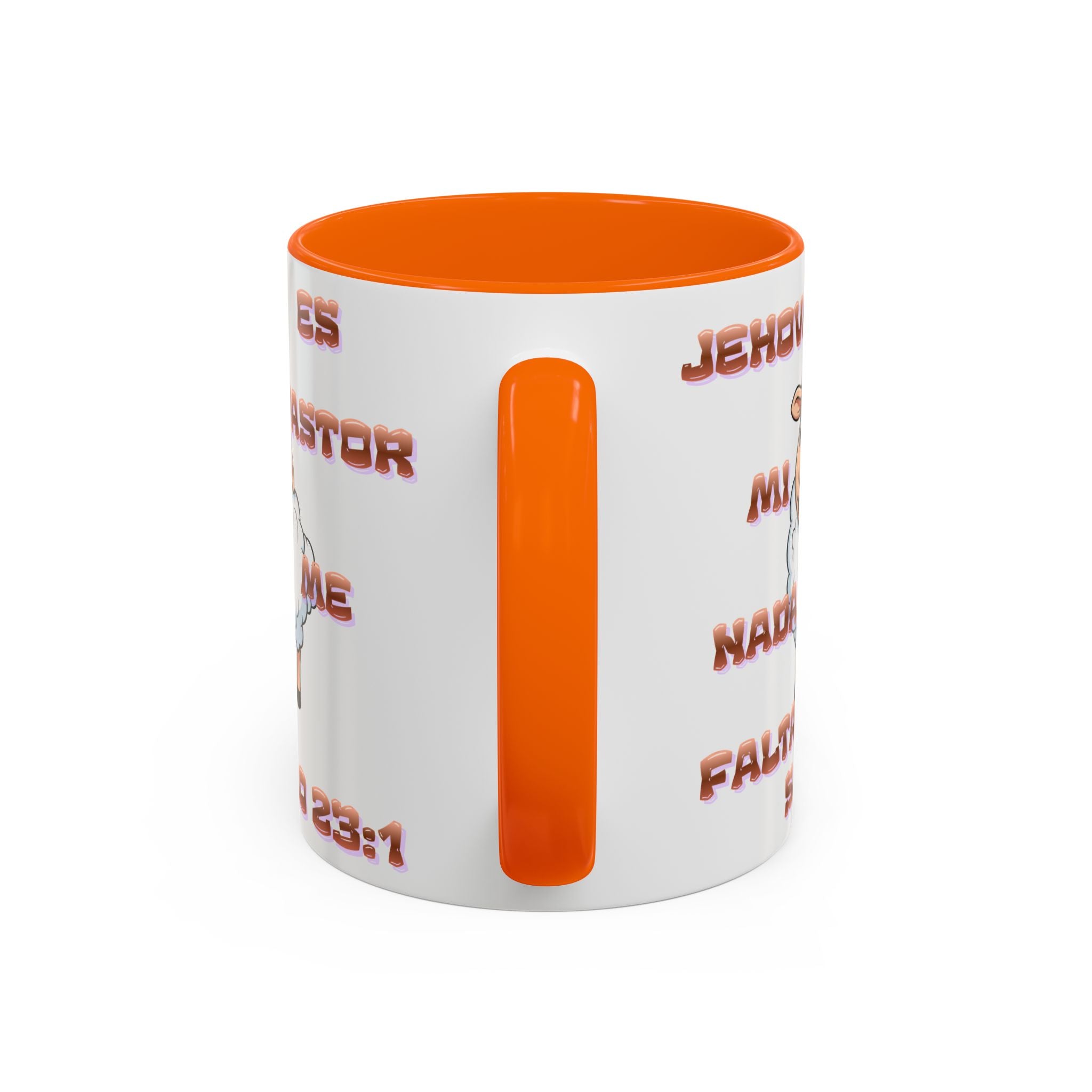 Jehová Es Mi Pastor Coffee Mug — Salmo 23:1 Spanish Christian Accent Mug