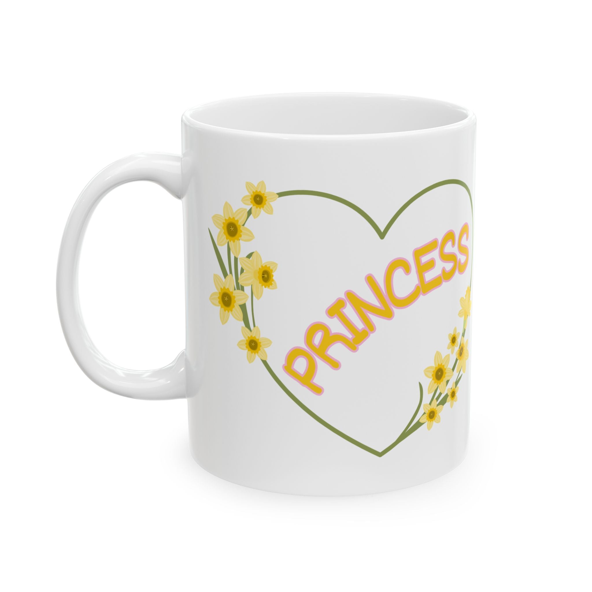 Success Floral Ceramic Mug – "Process Over Perfection" Inspirational Coffee Cup (11oz, 15oz)