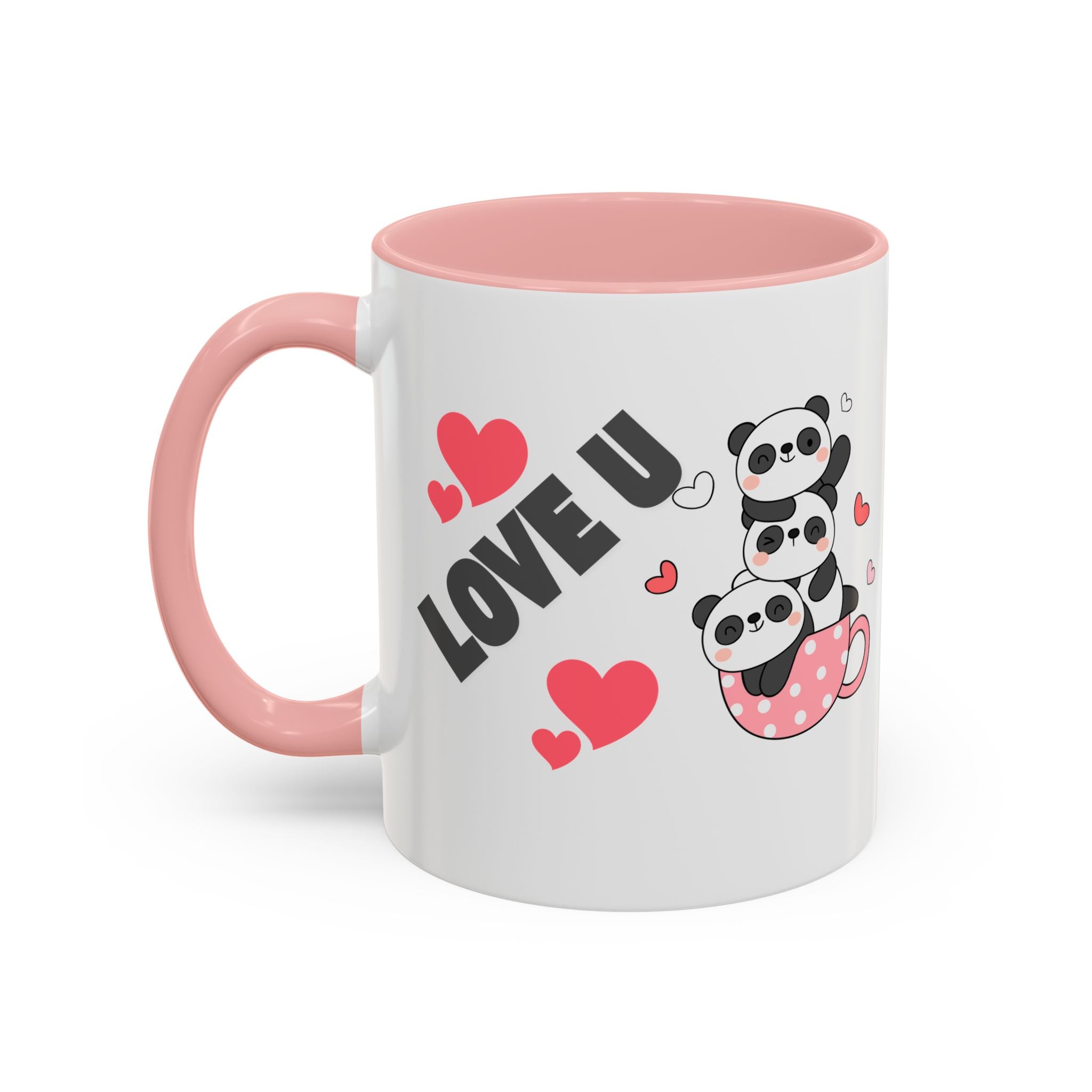 Adorable Panda Love Coffee Mug - Perfect Gift for Couples, Birthdays, Valentine's Day, Cute Kitchen Decor