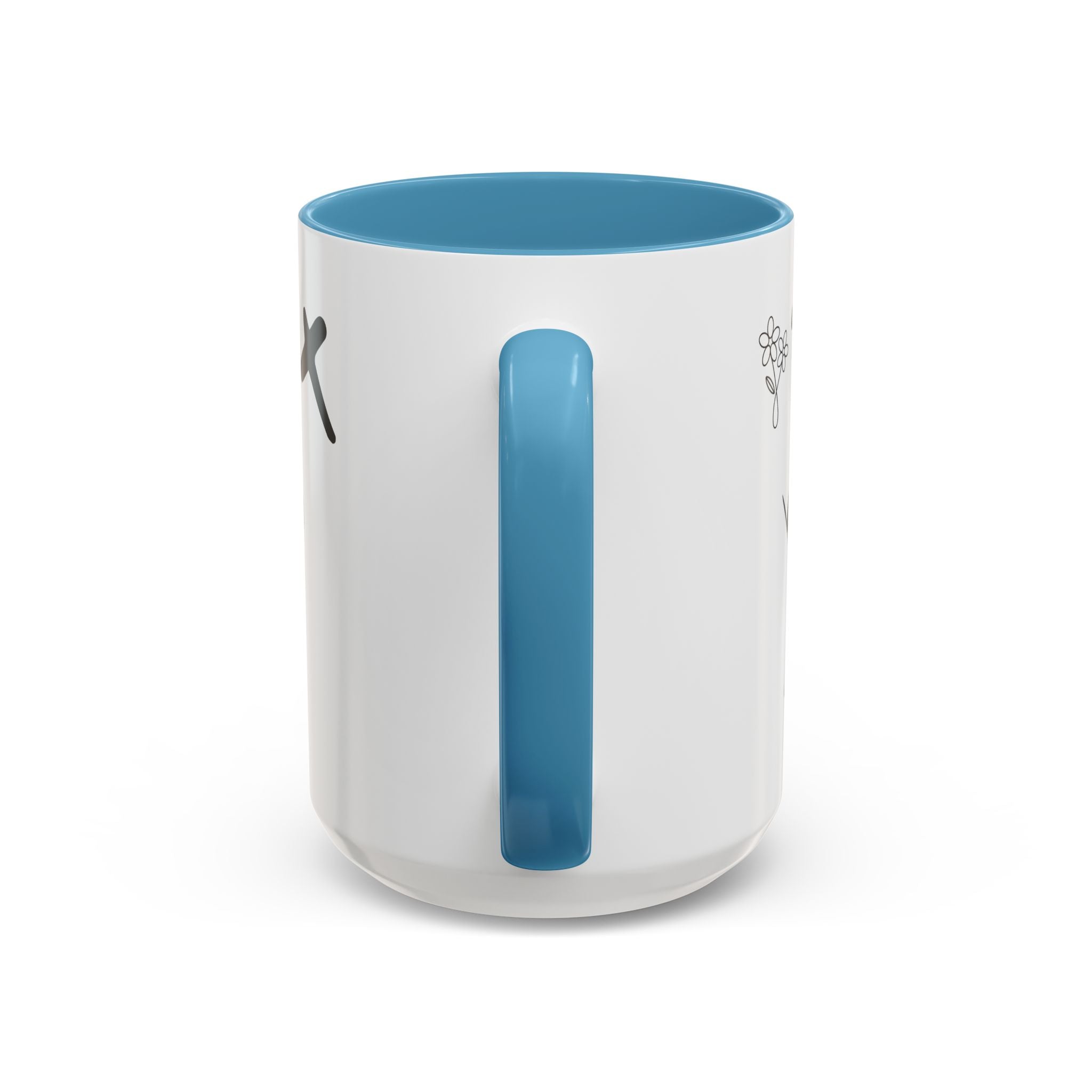 Christian Prayer Warrior Mug — "Guerrera de Oración y Hermana en Cristo" Accent Coffee Cup (11/15oz)