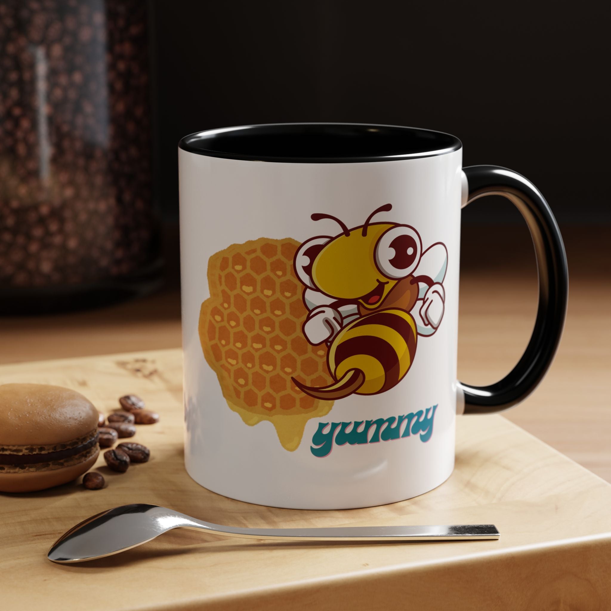 Honey Bee Accent Coffee Mug - Cute Insect Design, Perfect Gift for Garden Lovers, Tea Aficionados, Birthday or Father's Day, Fun [...]