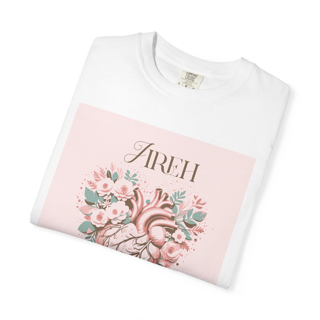 You Are Enough Floral Heart T-Shirt