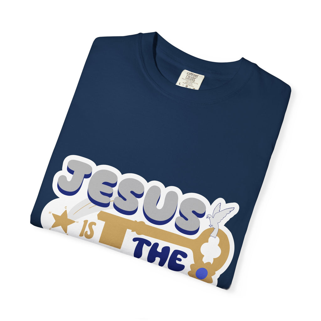 Jesus Is The King T-Shirt — Retro Christian Faith Tee