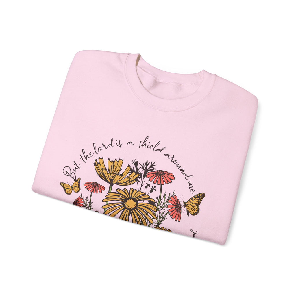 Nature-Inspired Inspirational Sweatshirt for All Seasons, Motivational Gift for Her, Floral Crewneck, Comfortable Everyday Wear, [...]
