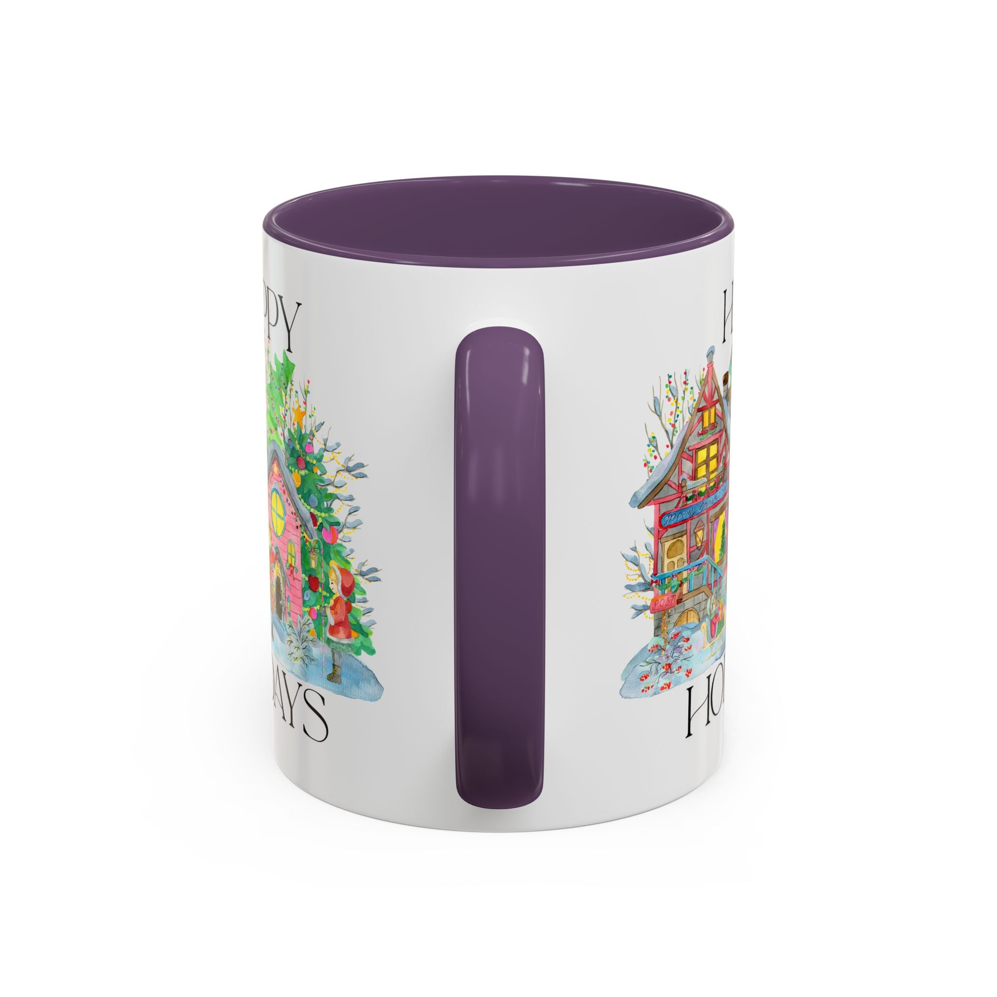 Festive Holiday Coffee Mug - Perfect Gift for Christmas, Winter Decor, Cozy Home Vibe, Holiday Gatherings, Cheerful Sips