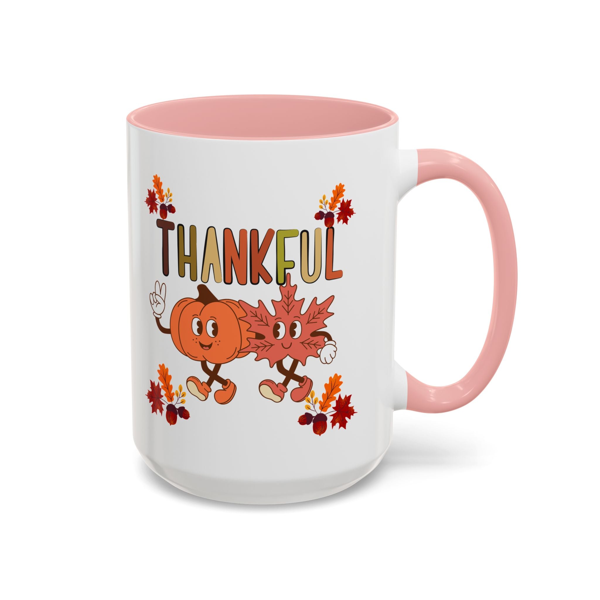 Gratitude Coffee Mug, Thankful Autumn Ceramic Cup, Thanksgiving Gift, Seasonal Drinkware, Fall Decor