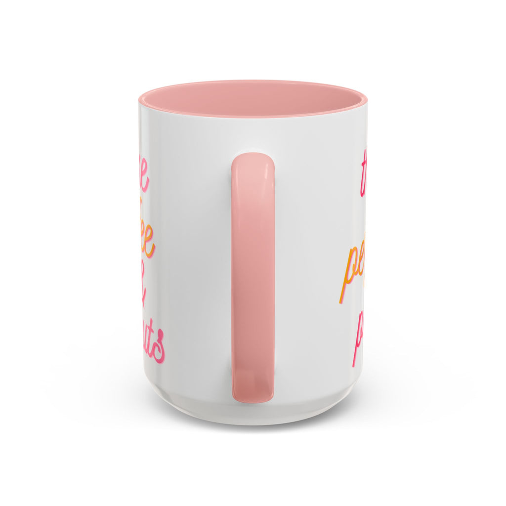 Like Coffee & Donuts Accent Coffee Mug — Cute Donut & Coffee Cup Design (11/15oz)