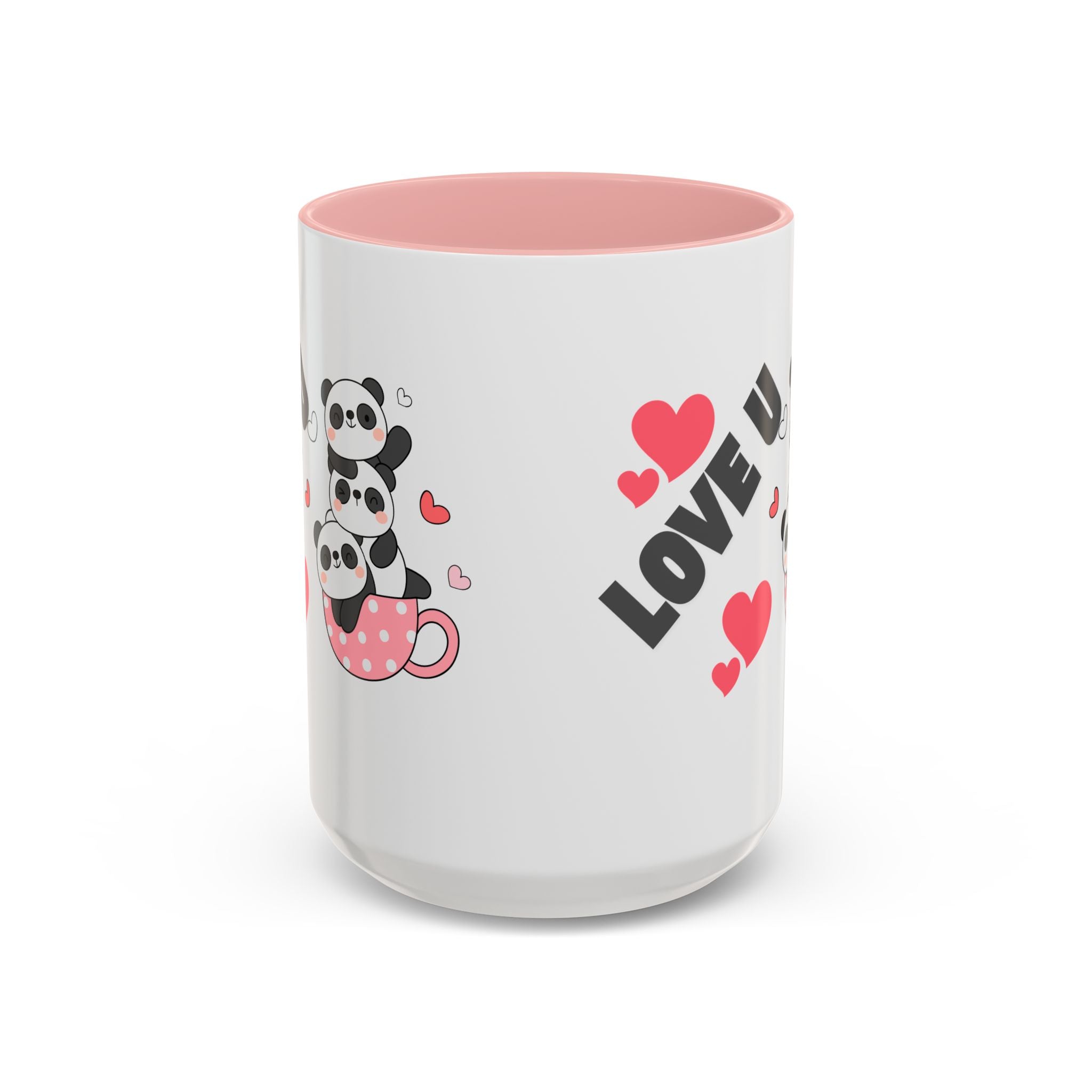 Adorable Panda Love Coffee Mug - Perfect Gift for Couples, Birthdays, Valentine's Day, Cute Kitchen Decor