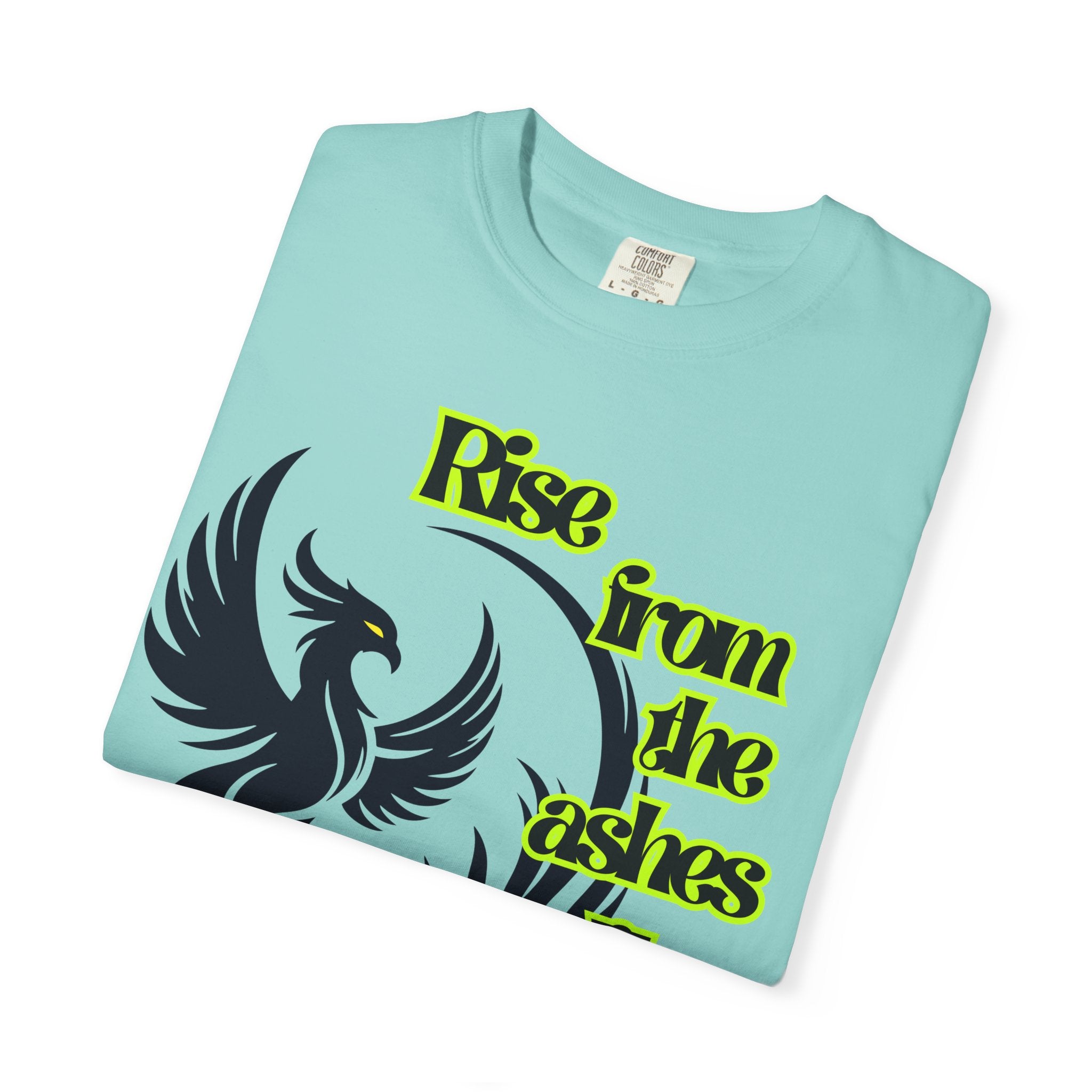 Phoenix Graphic Unisex T-shirt - Empowering 'Rise from the ashes like the phoenix' Design, Casual Wear, Gift for Resilience, [...]