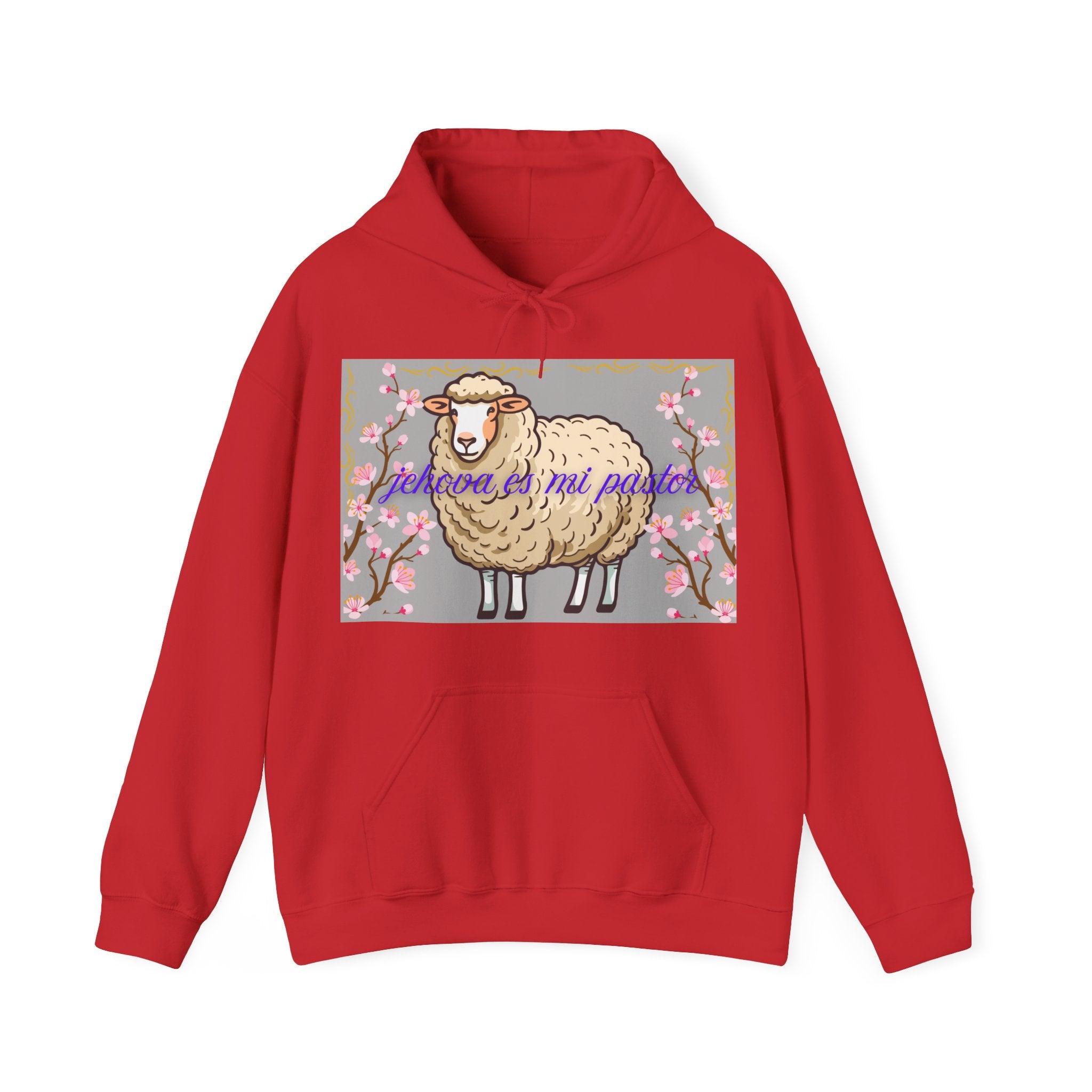 Whimsical Sheep Hoodie - Cozy Unisex Sweatshirt, Cute Gift for Animal Lovers, Spring Fashion, Perfect for Easter, Casual Wear