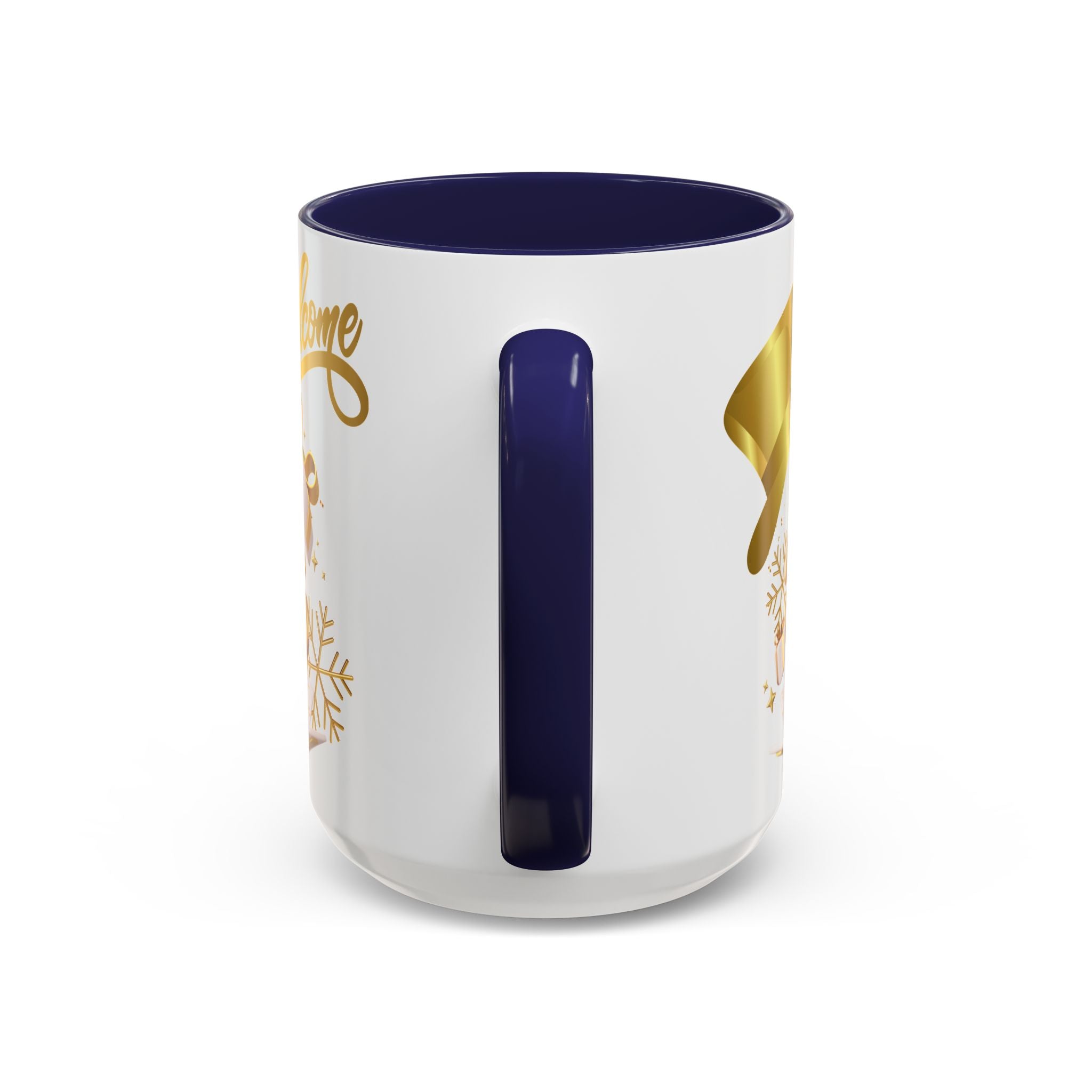 2026 New Year Coffee Mug — "Welcome 2026" Gold Celebration Accent Mug
