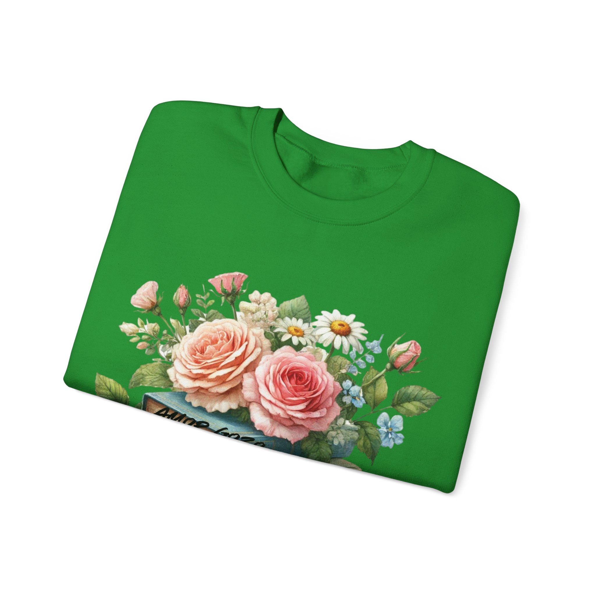 Floral Book Lover Sweatshirt | Cozy Reading Gift for Bookworms, Vintage Floral Crewneck, Bookish Apparel, Perfect for Book Lovers, [...]