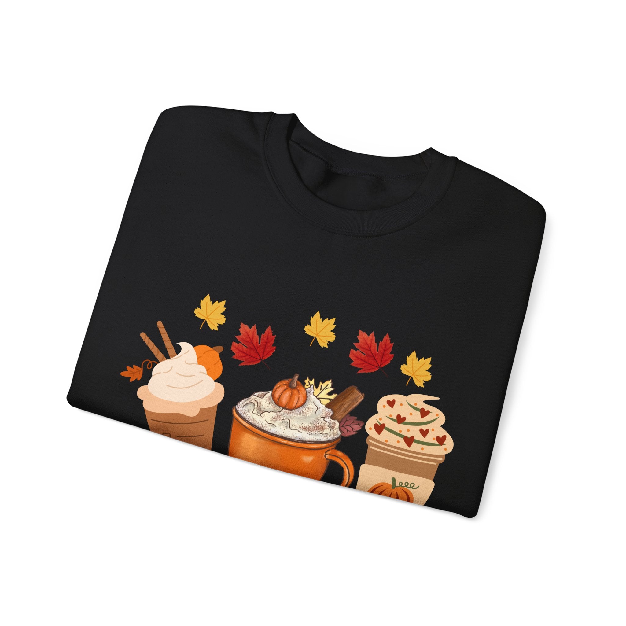 Autumn Vibes Sweatshirt, Cozy Crewneck for Fall, Pumpkin Spice Sweatshirt, Cute Gift for Thanksgiving, Warm Fashion Statement