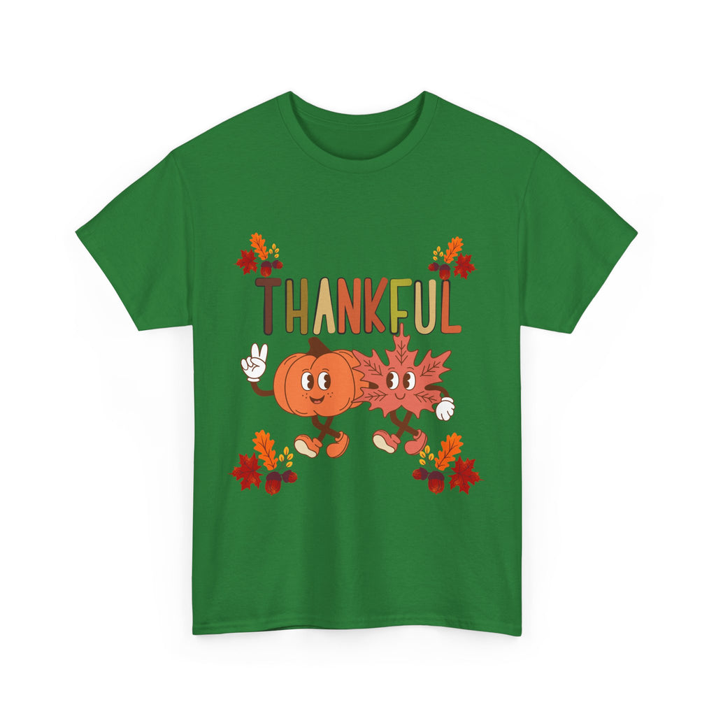 Thankful Fall Unisex Tee, Autumn Shirt, Thanksgiving Gift, Cute Graphic T-Shirt, Seasonal Wear, Holiday Apparel
