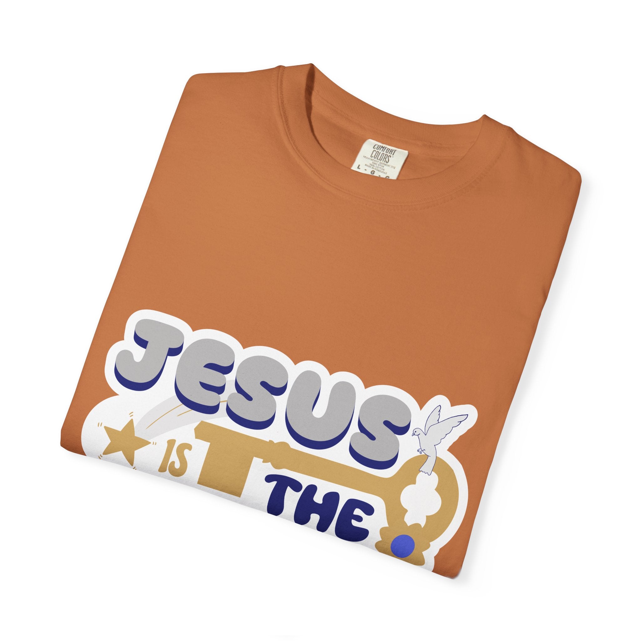 Jesus Is The King T-Shirt — Retro Christian Faith Tee