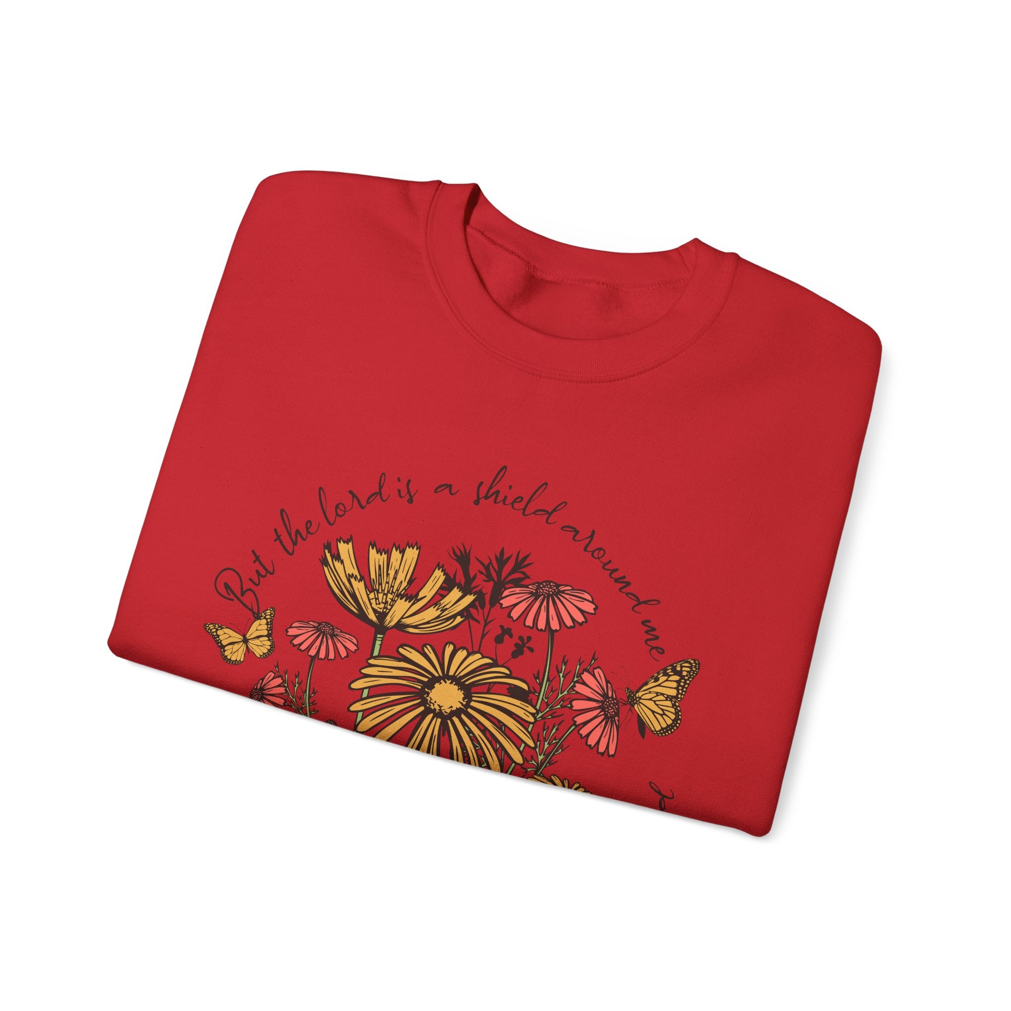 Nature-Inspired Inspirational Sweatshirt for All Seasons, Motivational Gift for Her, Floral Crewneck, Comfortable Everyday Wear, [...]