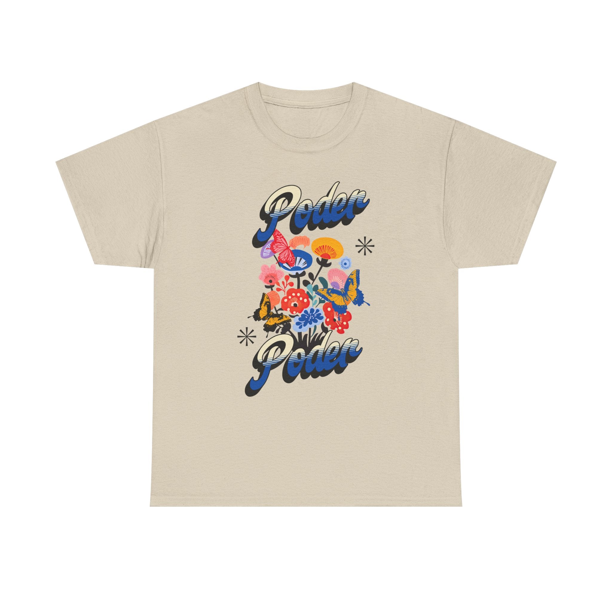 Floral Retro Unisex Cotton Tee, Vintage Floral T-Shirt, Casual Wear, Gift for Garden Lovers, Summer Fashion