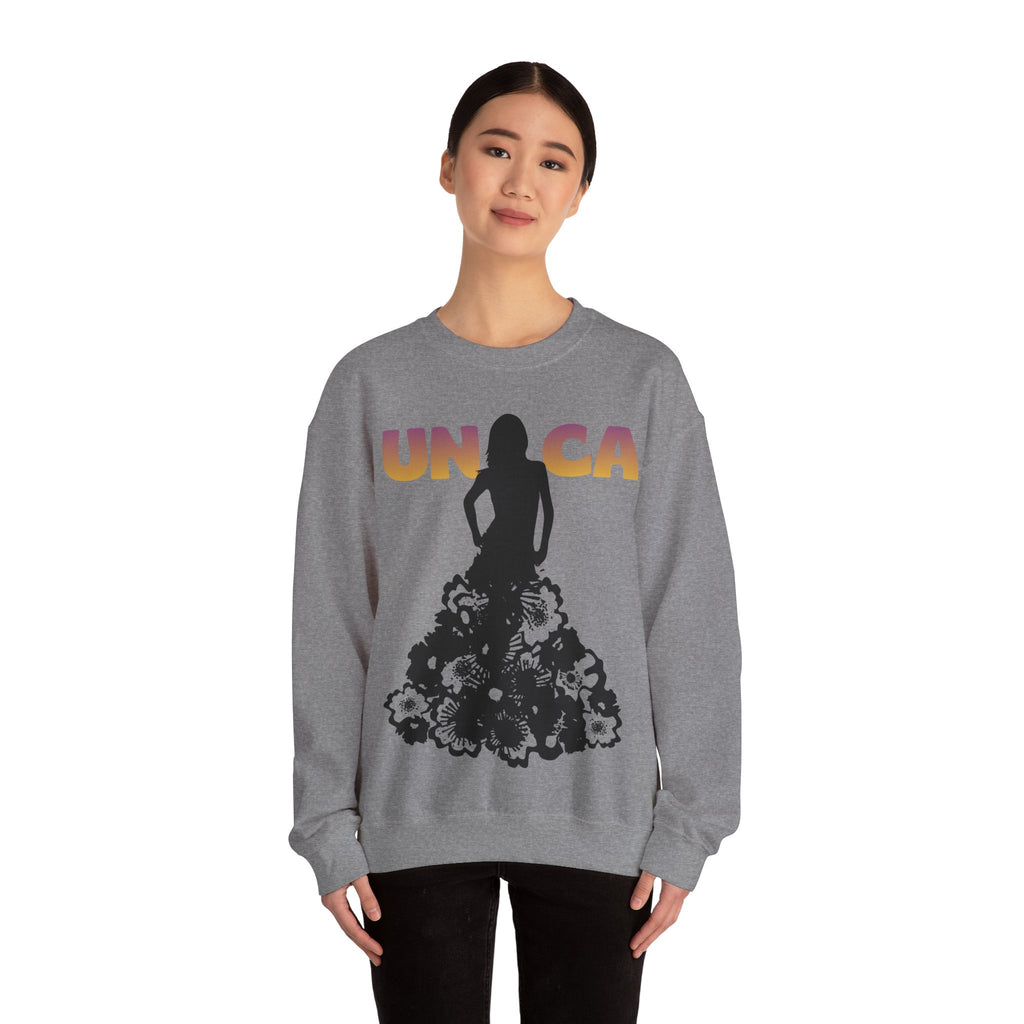 Unica Floral Silhouette Sweatshirt