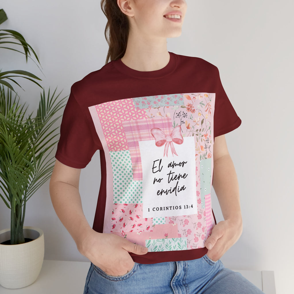 Floral Inspirational Tee – Love Has No Limits, Unisex Jersey Shirt, Motivational T-Shirt, Gifts for Her, Positive Affirmation Top